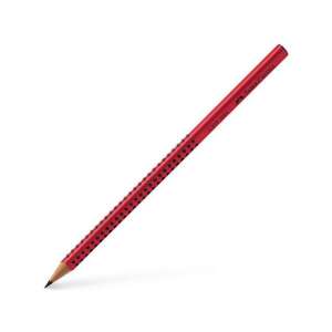 Faber-Castell Grip 2001 roter Bleistift, Härtegrad B - Schreibwaren
