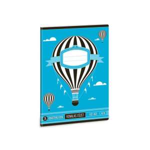 Caiet cu linii cu balon cu aer cald pentru clasa a 3-a, format A5, 12-32 linii - Ars Una