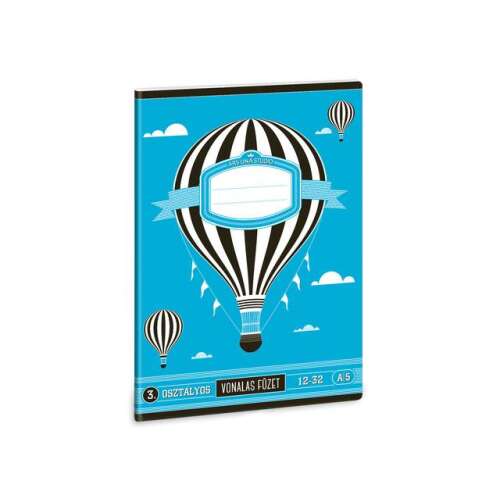 Caiet de noti?e cu balon cu aer cald A/5 clasa a 3-a