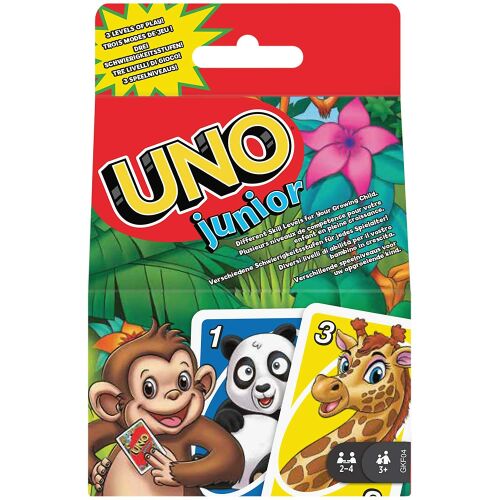 UNO Junior állatos kártyajáték - Mattel 139996536 - Kártyajáték