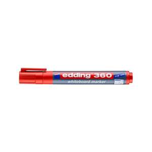 Edding 360 roter Whiteboard-Marker, 1,5-3mm abgeschrägte Spitze - Tafel- & Flipchart-Marker