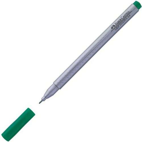 Faber-Castell: Grip Finepen 0,4mm verde smarald 102422671