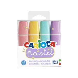 Carioca Pasztell Szövegkiemelő - 4 db