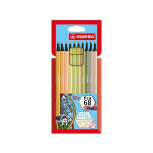 Stabilo Pen 68 10er Pack Pastellfarbene Filzstifte - STABILO Fineliner