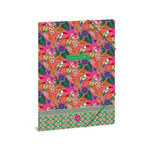 Catalina Estrada A4 mappa egzotikus madarakkal és trópusi levelekkel - Irattartó mappa