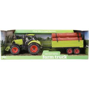 Farm traktor - 43 cm, többféle 55402552 Munkagép gyerekeknek - Utánfutó