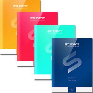 Student Premium sima füzet A/4 85151009 
