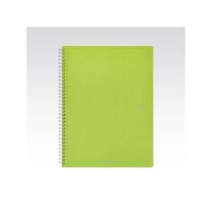 Fabriano Ecoqua A4 spirálfüzet, világoszöld, 70 lapos, sima papír - Fabriano