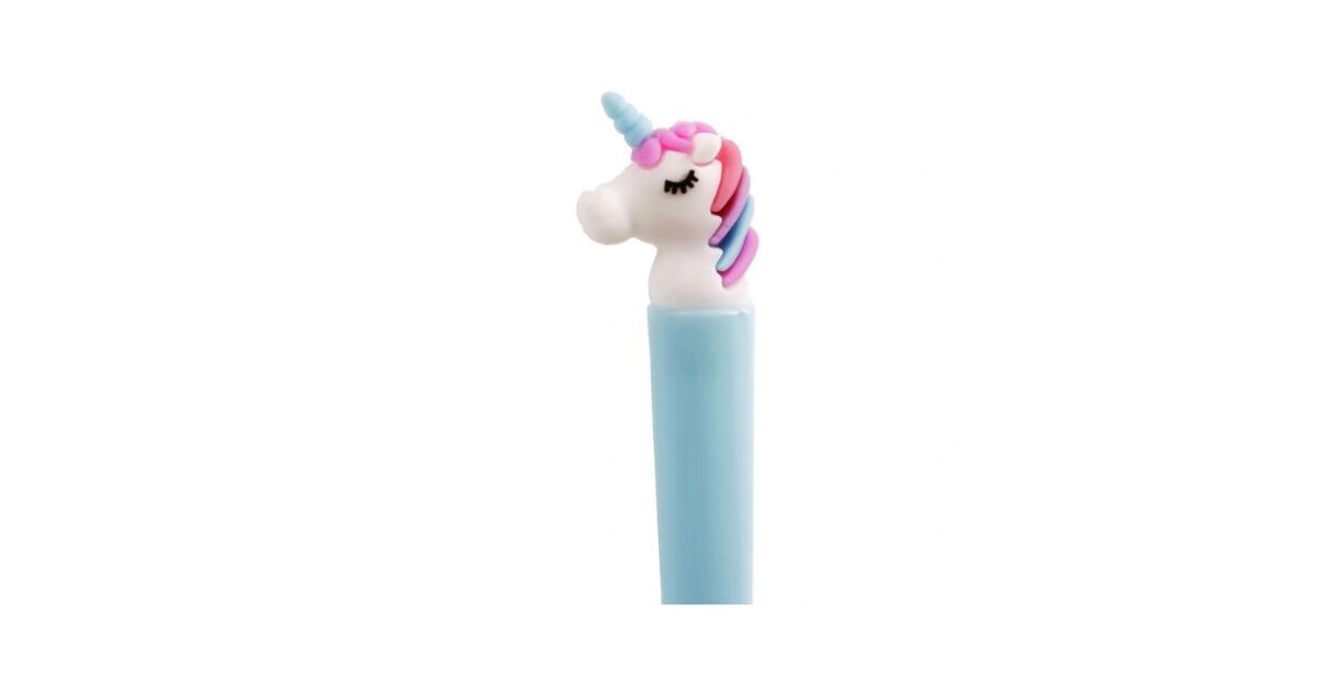 Unicorn Ballpoint Pen - 17 cm, various colors 55404927