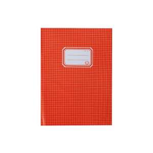 Harmónia A4 grid notebook, 32 pages, red cover - T-Creativ