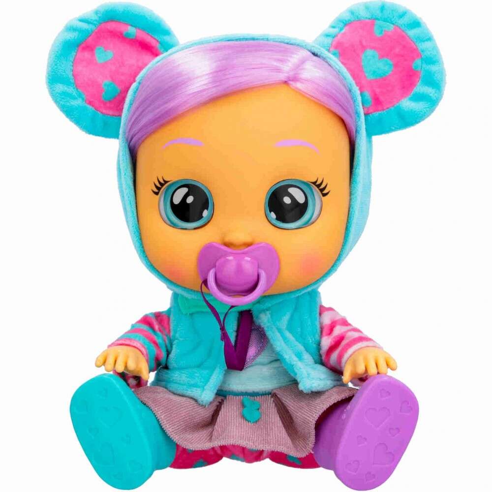 Cry Babies Lala Egérke Interaktív Baba - 30 cm
