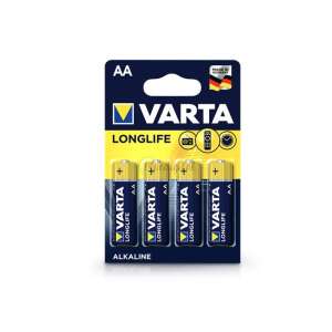VARTA Longlife Alkaline AA ceruza elem - 4 db/csomag 55413320 