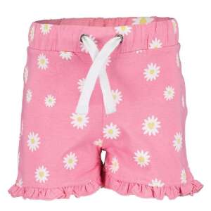 Ružové bavlnené šortky s potlačou margarétok pre dievčatá, značka Blue Seven - Bábätká & Batoľatá