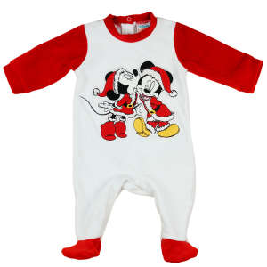 Disney hosszú ujjú Rugdalózó - Mickey és Minnie Mouse #piros 31230873 Rugdalózók, napozók - Unisex