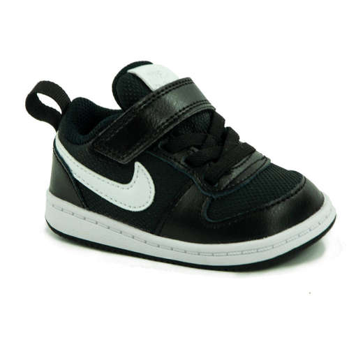 Nike Court Borough Low TD bébi Sportcipő #fekete 31368302