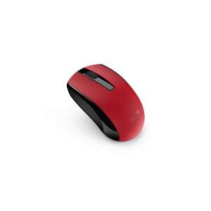 Mouse wireless Genius ECO-8100 roșu, 2.4GHz, design ergonomic, prindere confortabilă - Genius Mouse