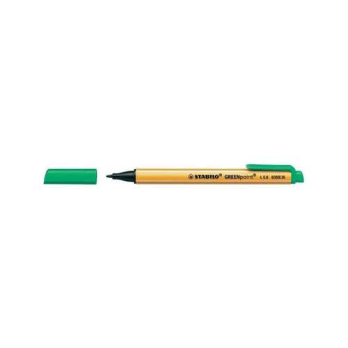 Stabilo Greenpoint grüner Filzstift, 0.8 mm, grün