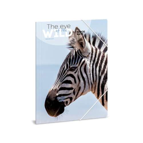 Ars Una: Máté Bence The Eyes of the Wild - Zebra A/4 rubber file