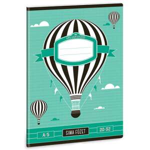 Caiet Ars Una Studio A/5 cu balon cu aer cald, 32 pagini, hârtie netedă - Ars Una