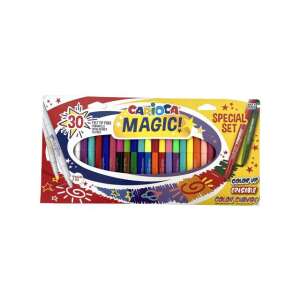 Carioca Magic! Spezial-Set mit 30 Filzstiften, enthält Farbwechsel-, Farbverstärkungs- und löschbare Stifte - Filzstifte