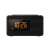 Panasonic RC-800EG-K digital alarm clock with FM radio, black