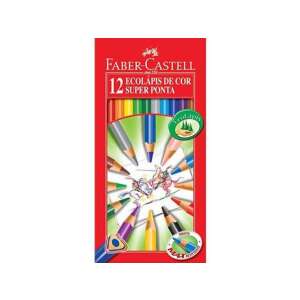 Faber-Castell ECO Buntstifte, 12er Pack, Super Spitze, umweltfreundlich - Stifte & Bleistifte
