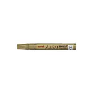 Uni PX-20 Gold Lackmarker, permanent und deckend - Lackmarker