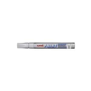Uni PX-20 Silber Lackmarker für industrielle Kennzeichnung und kreative Projekte - Marker