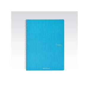 Fabriano Ecoqua A4 türkiz kockás spirálfüzet - Fabriano