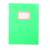 Harmónia plain notebook A4 80-32, green cover, blank, 32 pages
