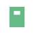 Harmónia plain notebook A4 80-32, green cover, blank, 32 pages
