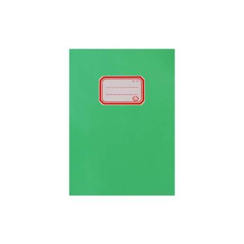 Harmónia glattes Notizbuch A4 80-32, grüner Einband, leer, 32 Seiten