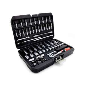 YATO Klucz nasadowy klt. 56 szt. 1/4 col: 4-13 mm CrV