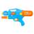 Niebieski pistolet na wodę, pistolet wodny, zabawka letnia, zabawka dla dzieci, sport wodny