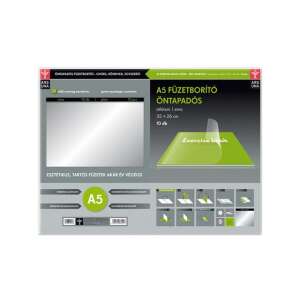 Ars Una A5 coperta autoadezivă pentru caiet, pachet de 10, transparentă, protejează caietele de zgârieturi și lichide vărsate - Ars Una