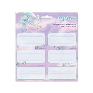 Etichete pentru caiete Ars Una Daydream cu design de dragon, 3 foi cu 6 etichete fiecare - Ars Una