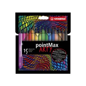 STABILO pointMax Fineliner ARTY toll, 15 darab. 55450925 