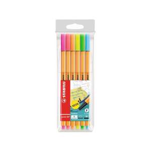 Stabilo Point 88 Neon 6er-Pack Filzstifte, gemischte Farben - STABILO Fineliner
