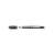 Stabilo Worker+ black rollerball pen, 0.5mm, with cap