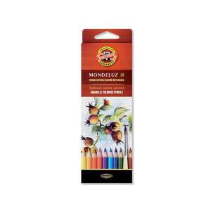 Koh-I-Noor Mondeluz Aquarell Színes Ceruza - 18 db