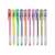 10 assorted color gel pens, neon, glitter, metallic, gel pens, writing pens, art supplies