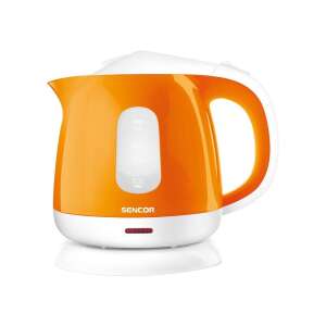 Sencor SWK 1013OR 1l orange-weißer Wasserkocher - Wasserkocher, Sandwichmaker, Standmixer, Toaster und Entsafter für Obst und Gemüse, Pressen