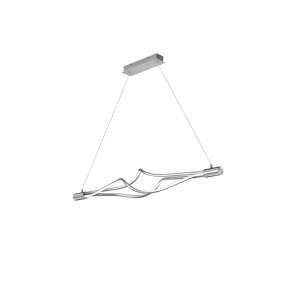 TRIO Loop 9W 850lm 3000 + 5000K nikelový závesný svietidlo - Lampy&osvetlenie