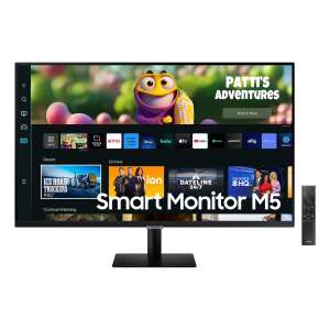 Samsung Smart M5 S32CM500EU LCD Monitor 32", IPS, FHD, 60Hz, Fekete 78509815 Monitor