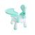 Scaunel cu masuta incorporata Little Bunny Verde menta 55491633