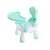 Scaunel cu masuta incorporata Little Bunny Verde menta 55491633