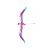 Bow, arrows and target set pink 77096287