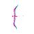 Bow, arrows and target set pink 77096287
