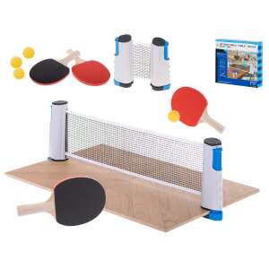 Set tenis de masa, 2 palete, 3 mingi ping pong, fileu retractabil 55491752 Mese tenis de masă, palete și accesorii
