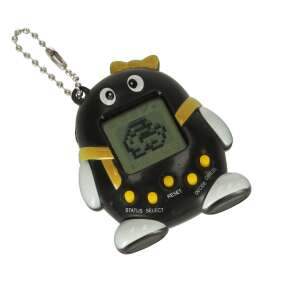 Black Tamagotchi Animal electronic pet toy with yellow accents - Gaming